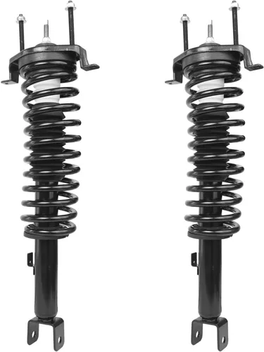 Vista 37 de Detroit Axle - Puntales 4WD para Ford Expedition Lincoln Navigator 1997-2002, 4 puntales completos con muelle helicoidal delantero trasero 1998 1999