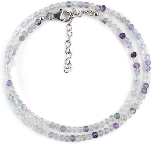 Vista 21 de Multi Gemstone_Choker Necklace