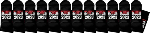 Vista 3 de Divertidos regalos de graduación My Happy Class - Calcetines de graduación 2023
