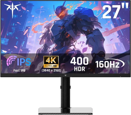 Vista 10 de KTC M27P6S Monitor para juegos mini LED 4K de 27 pulgadas, modo dual de Blanco