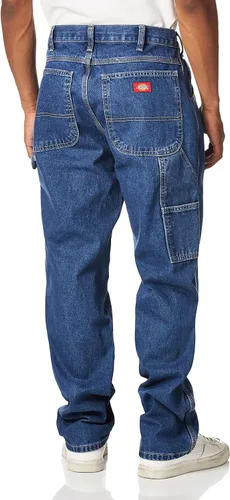 Vista 4 de Dickies Men's Relaxed Straight-fit Carpenter Jean