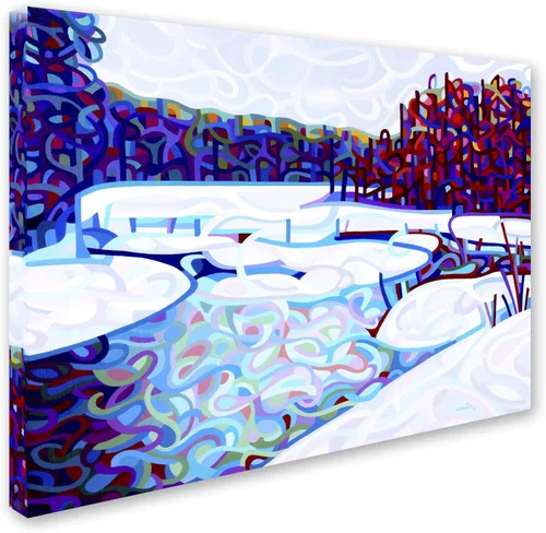 Vista 2 de Trademark Fine Art Deshielo por Mandy Budan - Colgante de pared, 14 x 19 pulgadas