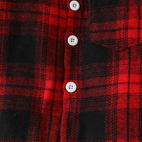 Vista 6 de Conjunto de 3 piezas para niñas pequeñas, de algodón, con botones abiertos, sudadera con capucha y manga larga, con nudo