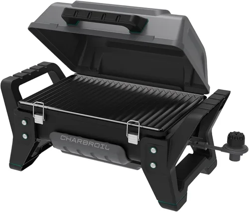 Vista 2 de Parrilla a gas portátil Charbroil Grill2Go X200, gris oscuro - 25409200