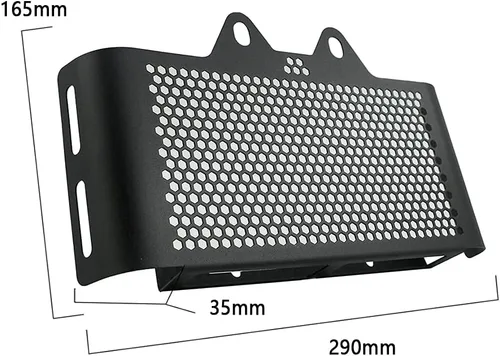 Vista 2 de Motorcycle Radiator Guard Compatible with R Nine T R NINET 9T R9T Scrambler Urban Racer Pure 2014-2022 Grill Grille Oil-Cooler Cover