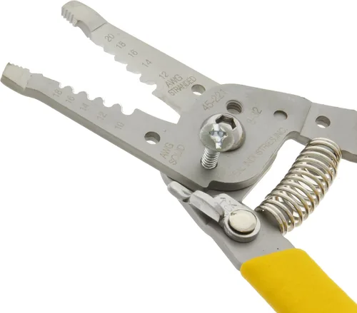 Vista 7 de IDEAL Electrical 45-221 Reflex Super T-Stripper pelacables, acero inoxidable, 8-16 AWG sólido, 10-18 AWG trenzado