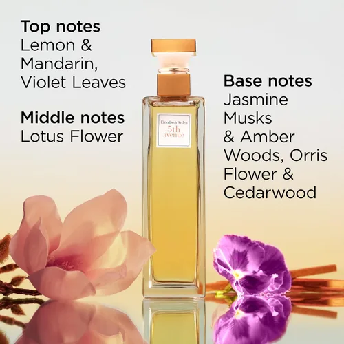 Vista 5 de Elizabeth Arden Perfume 5th Avenue para mujer, Eau de Parfum, fragancia floral
