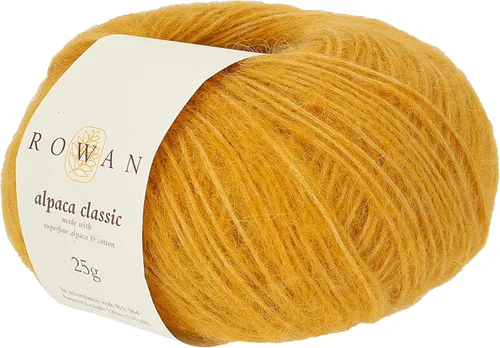 Vista 3 de Rowan Alpaca Classic - Ovillo de lana de 131 yardas, 0.88 oz (114 - Golden Girl)