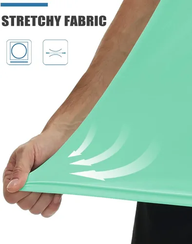 Vista 6 de TACVASEN Camisetas sin mangas para hombre, con UPF 50+, de secado rápido, ligeras, para correr, FPS