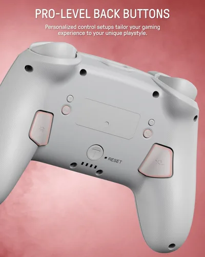 Vista 7 de FUNLAB Patrón luminoso Firefly Switch Pro Controlador inalámbrico con 7 colores LED PaddleTurbo, mando a distancia Bluetooth compatible