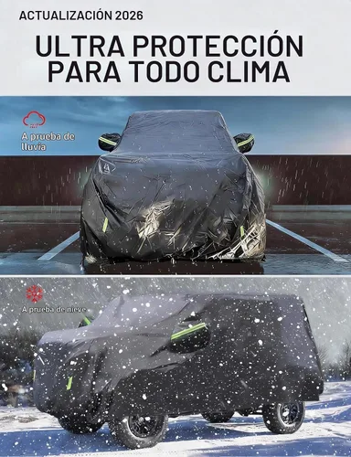 Vista 3 de Proadsy - Funda para auto compatible con Ford Bronco 2 puertas 2021-2024 2025 2026, a prueba de viento, para todo tipo de clima, impermeable