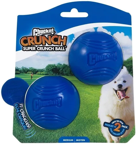 Vista 8 de Chuckit! Crunch Ball - Juguete para perro, mediano para todos los tamaños de raza