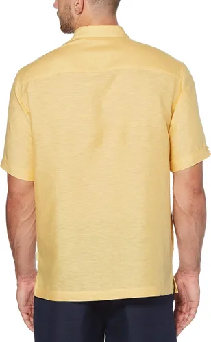 Vista 2 de Cubavera Camisa de manga corta con múltiples pliegues