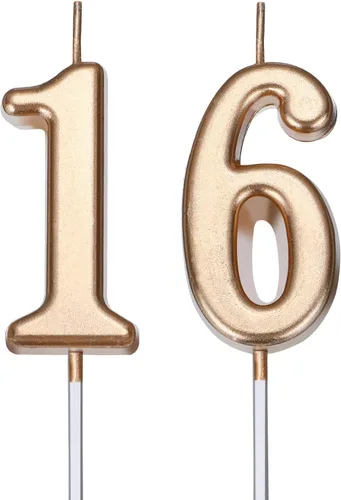 Vista 11 de 10 Velas de Cumpleaños Número de Pastel, Velas de Números del 10, Decoración Feliz de Pastel, para Boda, Aniversario, Celebración, Adorno de Fiesta