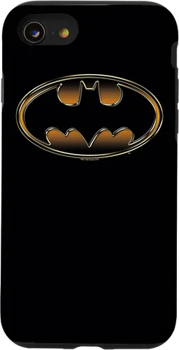 Vista 18 de Batman Funda protectora en relieve negra y dorada para iPhone 17