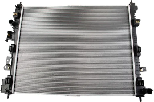 Vista 207 de TRQ Radiador de núcleo de aluminio de 1 fila Compatible con Subaru WRX STI 2.5L Turbo AWD 2015-2020