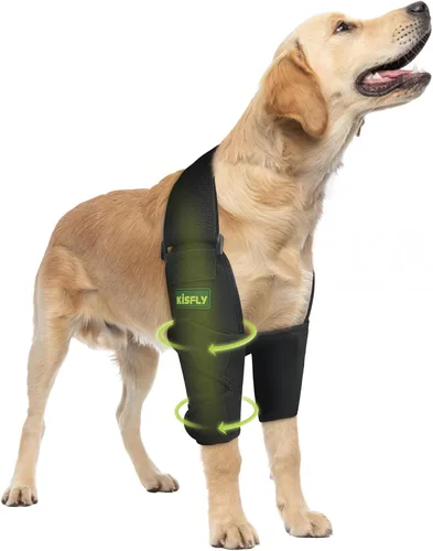 Vista 9 de Codera para perro para codo canino y hombro, displasia, osteoartritis, callos de codo, úlceras por presión, coderas de perro para una mejor