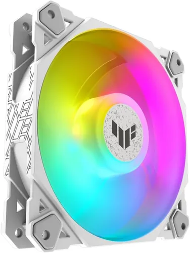 Vista 4 de ASUS TUF Gaming TF120 ARGB Case Fan White Edition - Paquete individual
