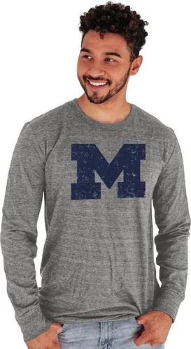Vista 13 de Blue 84 NCAA - Camiseta de manga larga para hombre, diseño vintage