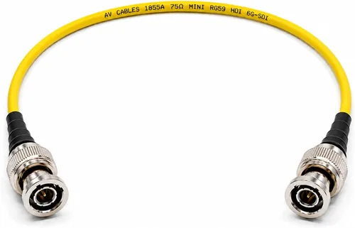 Vista 14 de AV-Cables Cable 6G HD-SDI BNC a BNC, 1855A, 1.5 pies, negro