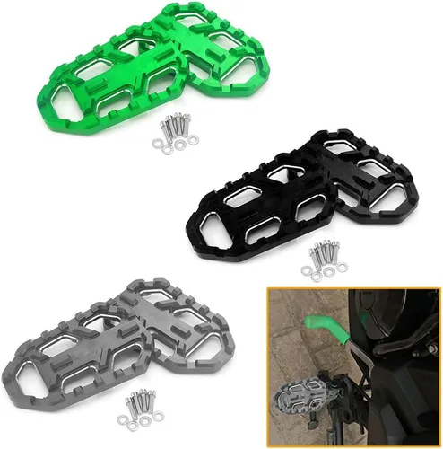 Vista 4 de Reposapiés de pedal ancho CNC para Ver' X300 2017-2022 Ver' 650 2010-2021 Ver' 1000 2012-2021