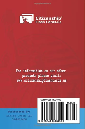 Vista 2 de N-400 Interview Vocabulary Pocket Size Study Book