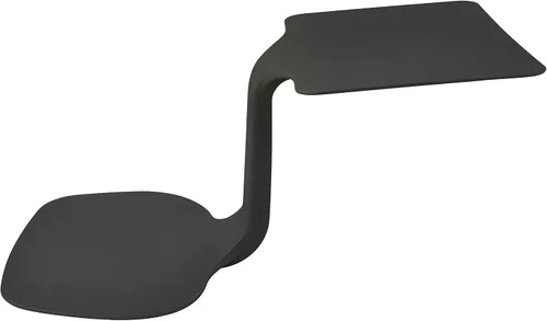 Vista 13 de ECR4Kids The Surf - Escritorio portátil para regazo, asiento flexible, color negro, paquete de 10