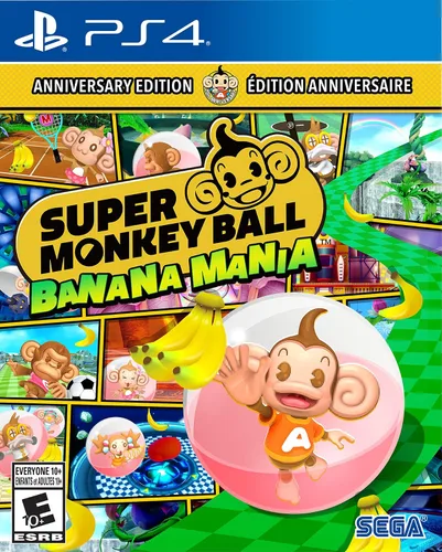 Vista 2 de Super Monkey Ball Banana Mania Anniversary Launch Edition - PlayStation 4