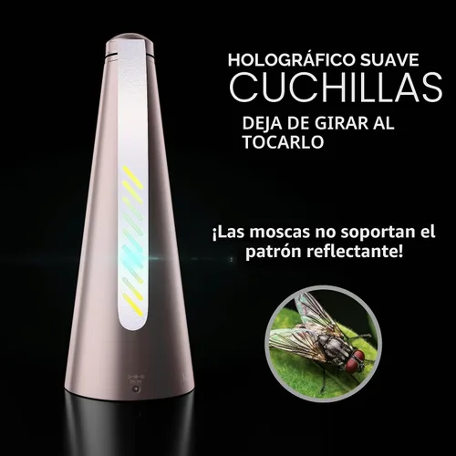 Vista 3 de Ventiladores Antimoscas para Mesas de Modern Lyfe - Alimentados por Batería AA y USB - Matamoscas Accesorio para Acampar al Aire Libre o para Comida