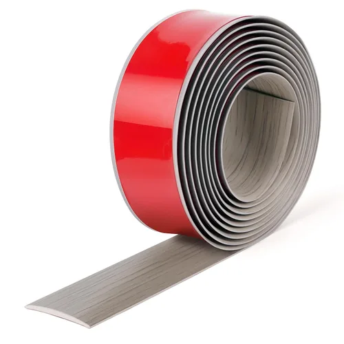 Vista 21 de Bnell Tira de Transición de Piso Autoadhesiva de Vinilo Laminado Tira Cubierta de Piso de 3" Tira Divisora Plana de Piso para Unir Espacios de Piso