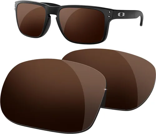 Vista 15 de Lentes de repuesto polarizadas para gafas de sol Oakley Holbrook, múltiples opciones (mar Egeo)