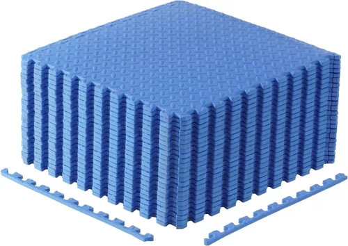 Vista 86 de CAP Puzzle Exercise Mats 1/2” Thick EVA Interlocking Foam Tiles for Home Gym Flooring Multiple Options