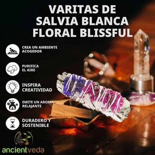 Vista 4 de Salvia Floral Ancientveda
