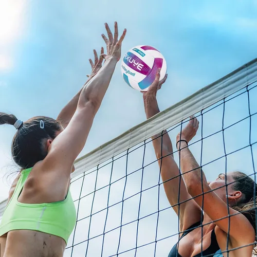 Vista 6 de Voleibols Tamaño Oficial 5, Voleibol Suave para Exterior para Niños, Jóvenes, Adultos, Interior, Parque, Juegos de Playa (Regalo para Principiantes)