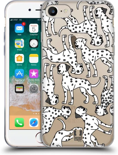 Vista 79 de Head Case Designs Airedale Terrier - Funda de gel suave con 4 patrones de razas de perro [protección de grado militar] compatible con Apple iPhone 7
