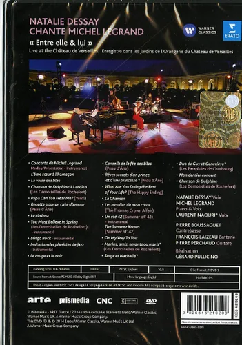 Vista 2 de Natalie Dessay chante Michel Legrand Entre elle et lui DVD