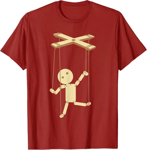 Vista 69 de Puppeteering - Camiseta de marionetas Ventrílocuo de tiriteros, Negro, S