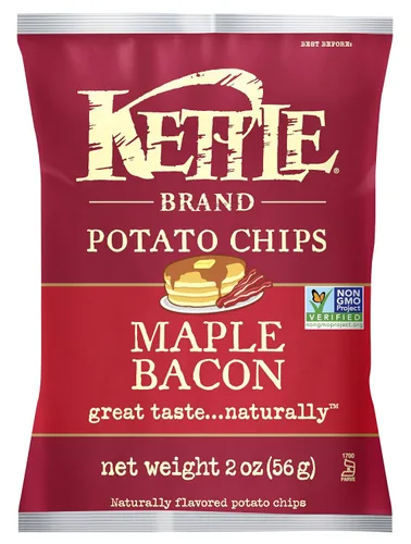 Vista 16 de Kettle Brand Papas Fritas, Backyard Barbeque Kettle Chips, Bolsa de Aperitivos, 1.5 Oz