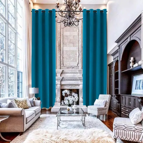 Vista 29 de Cortinas de lujo suaves de terciopelo extra largas, colección de franela hecha a medida Multicolor