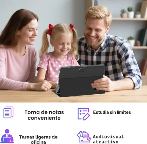 Vista 6 de Andriod Tablet de 7 pulgadas con funda protectora, RAM 8 GB (3 GB+5 GB expandir) ROM 32 GB 1TB Expand, IPS 1024 * 600 Bluetooth, 2.4G+5G WiFi, GMS