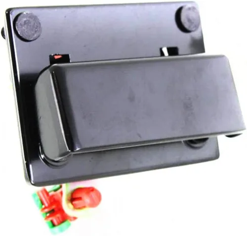Vista 8 de KarParts360 Manija de puerta exterior para Chevy Astro 1985-2005, puerta trasera trasera, lado del conductor, color negro liso Trim: todos