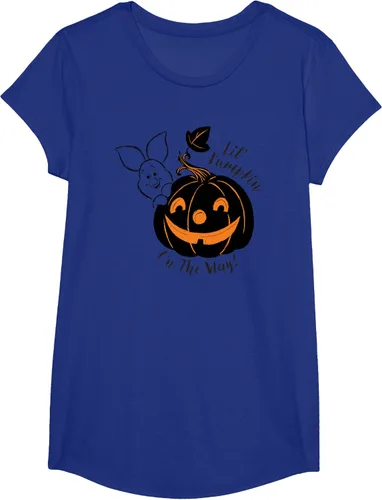 Vista 19 de Disney Camiseta de Halloween Winnie the Pooh Lil' Pumpkin on the Way, Blanco, S