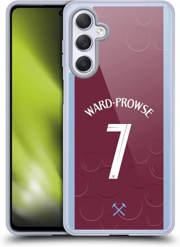 Vista 20 de Head Case Designs Officially Licensed West Ham United FC James Ward-Prowse 2023/24 Players Home Kit Gel Case [Military Grade Protection] Compatible