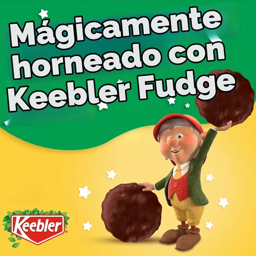 Vista 4 de Keebler Fudge Mint Delights, Galletas de Menta bañadas en Keebler Fudge, 10 oz