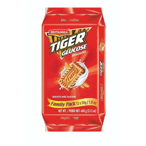 Vista 2 de Britannia Tiger Kreemz - Galletas de vainilla de 2.64 onzas (2.65 oz) - Paquete de 4 - Saludables y deliciosas - Desayuno para niños y aperitivos