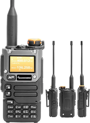 Vista 2 de QUANSHENG Walkie Talkie UV-K6 UV-K5 (8), largo alcance, firmware
