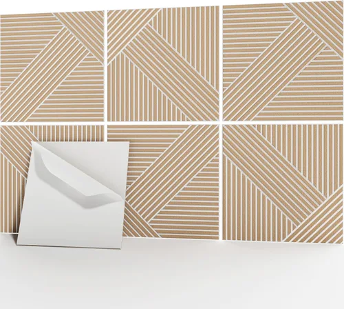 Vista 8 de JaneTech Paneles acústicos de pared de 23.62 x 23.62 pulgadas, 6 paneles absorbentes de sonido, reducción de ruido y control de eco para decoración