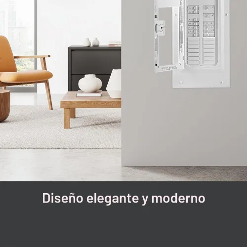 Vista 5 de Leviton Disyuntor de rama estándar enchufable de 2 polos 20A, magnético térmico, 120/240 VAC, LB220-T, blanco