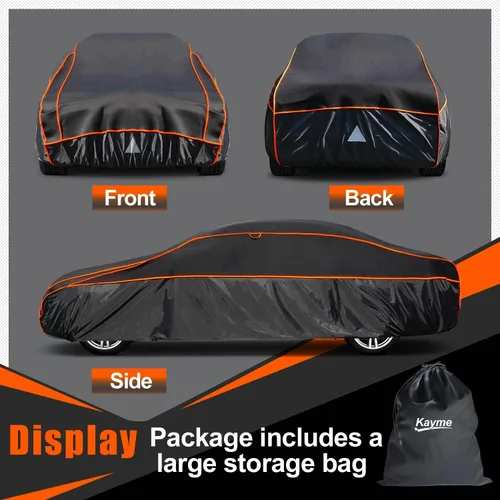 Vista 5 de Kayme Cubierta de coche SUV protector de granizo para Toyota C-HR