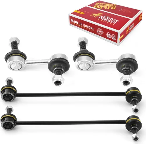 Vista 120 de Metrix Premium Chassis Parts - Kit de 4 piezas de barra estabilizadora delantera y trasera con enlace de extremo de barra estabilizadora para Ford